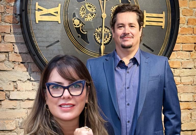Marcia Pons e Luiz Gustavo Tosta, sócios da Pons & Tosta